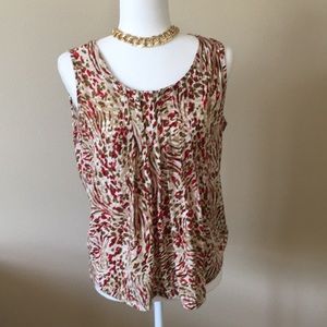 Calvin Klein sleeveless blouse